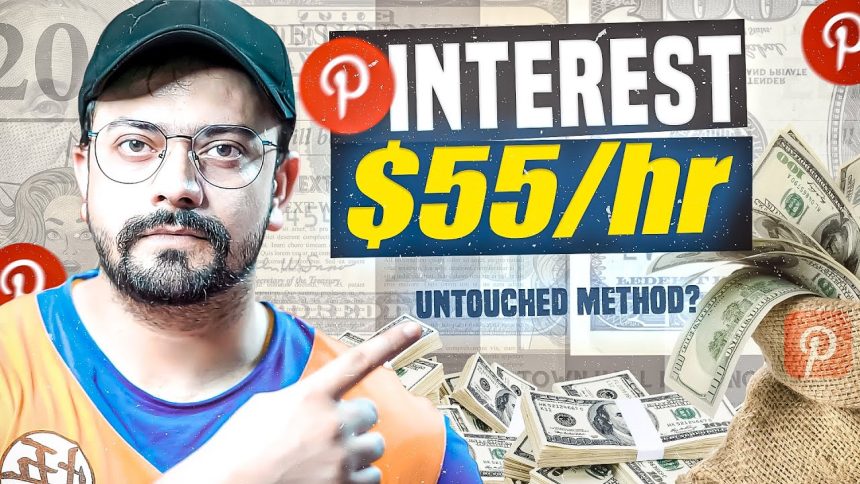 Easy $55/Hour – Pinterest Affiliate Marketing Tutorial For Beginners (2024)