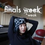 美大生の日常: finals week as a graphic design major, busy productive studio vlog