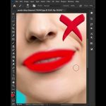 Mind-blowing technique to create realistic lipsticks in photoshop #shorts