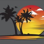 Logo Design in Illustrator cc | How to Make Beach and Travel Logo | Graphic Design Tutorial