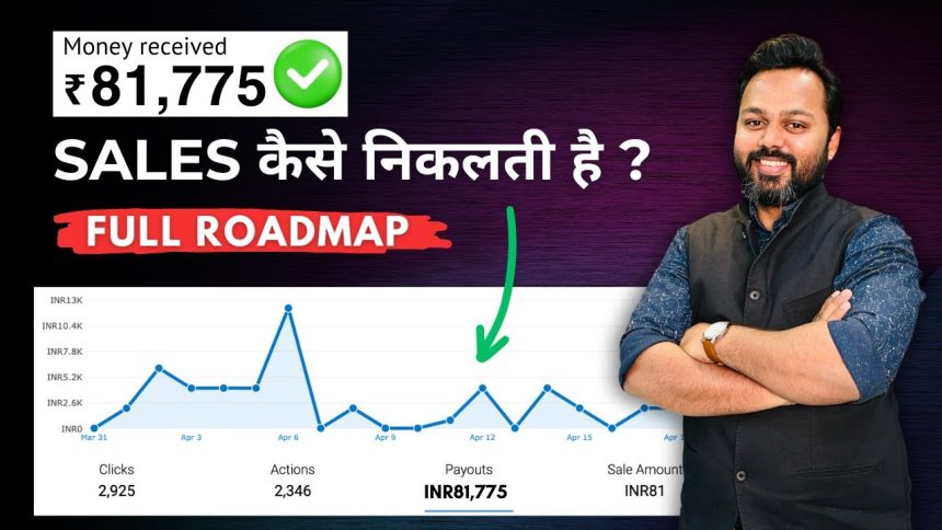 Affiliate Marketing for Beginners 🤑 | Affiliate Marketing Full Roadmap 2024 | Sales निकालना सीखो