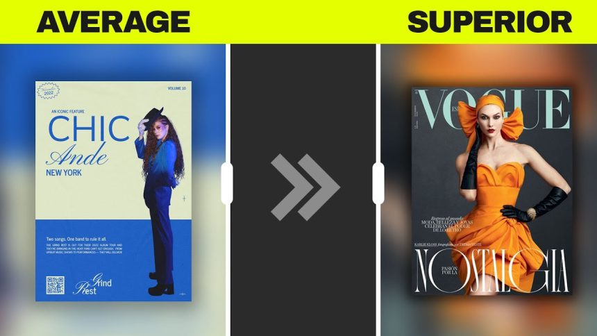 Average VS Superior Graphic Design Skills (What It Really Means)
