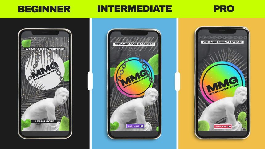 Beginner / Intermediate / Pro ‘Graphic Design’ (How It Truly Looks)