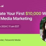 Generate Your First $10,000 With Social Media Marketing: vidyo.ai Masterclass Ep 11