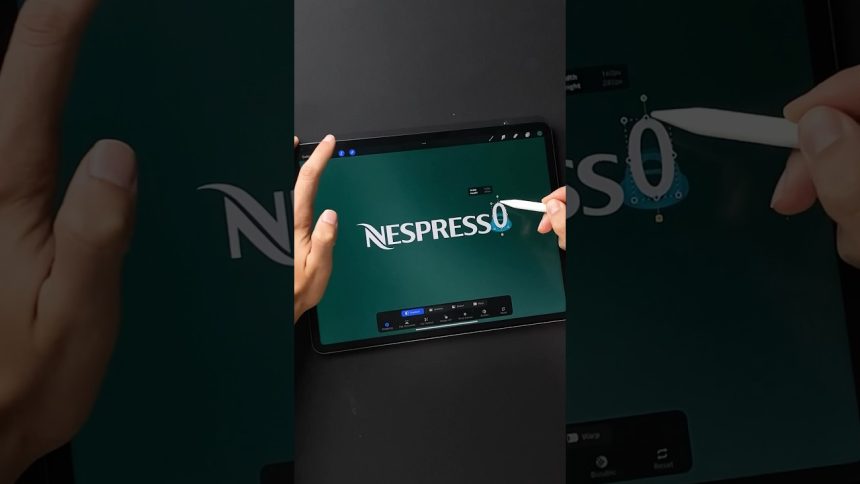 Best Coffee Logo Animation 🤩 #logoanimation #procreate #nespresso