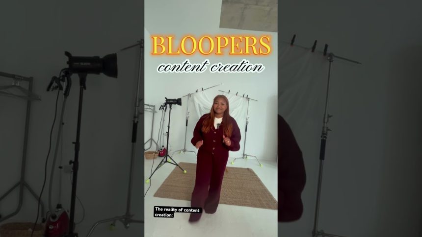 The reality of content creation #marketing #socialmediamarketing #bloopers #contentcreator