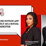 How to use Notion app effectively as a Social Media Marketer