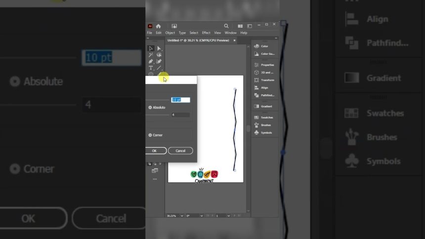 Master These Illustrator Hacks for Eye-Catching Designs #trendingshorts #shortsfeed #graphicdesign