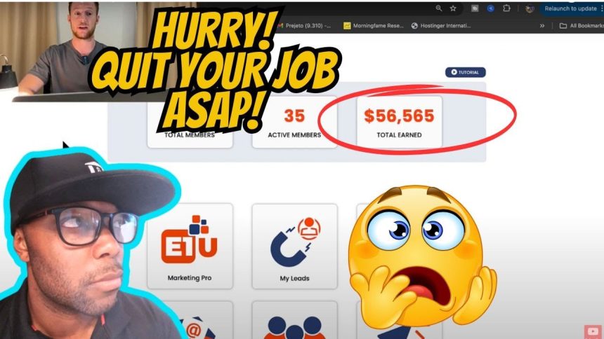 If you got paid $56,565 from affiliate marketing Google ads, would you quit your job?!?