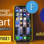 HOW TO CREATE A STUNNING ADIDAS 3D LOGO IN PIXELLAB || MOBILE GRAPHIC DESIGN TUTORIAL