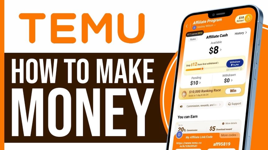 How to Make Money With Temu Affiliate Program (2025) – Full Guide