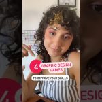 4 Graphic Design GAMES to IMPROVE your skills!💪🏻 #graphicdesign #designgames #shorts