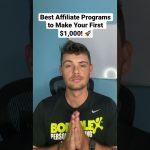 Best Affiliate Marketing Programs to Make $1,000 for Beginners 2021