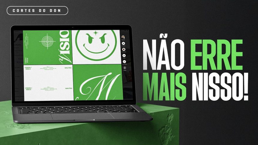 ANALISAMOS o PROJETO INCRÍVEL de um INSCRITO! (Design Gráfico) ft. Guilherme Delvaux – Cortes do Don