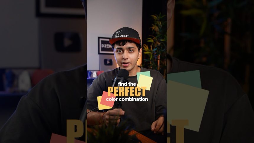 This is how you can find the perfect color combination.