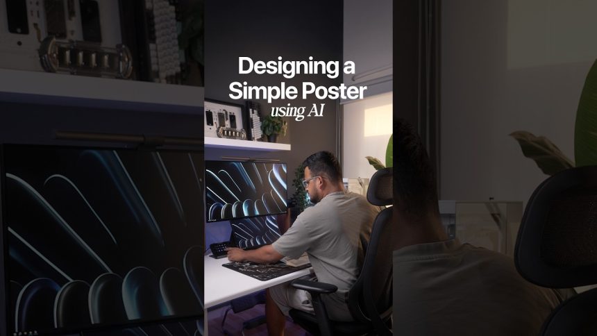 Designing A Simple Poster Using AI (ChatGPT and Photoshop)