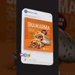 Food Template Design Tutorial In Canva | Canva Editable Template