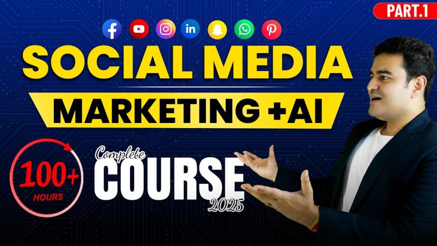 Social Media Marketing Course with Artificial Intelligence 2025 | #socialmediamarketing #aicourse