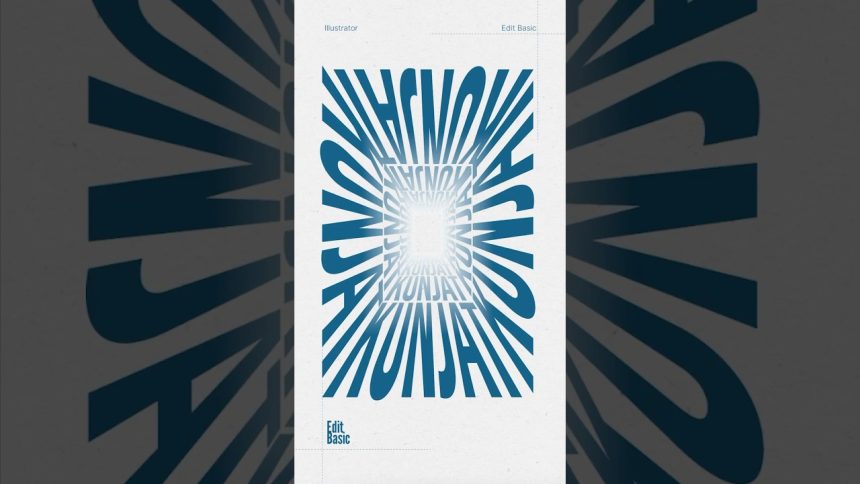 Bikin efek sumur PDAM di illustrator #graphicdesign #adobephoto #adobeillustrator #logo #illustrator