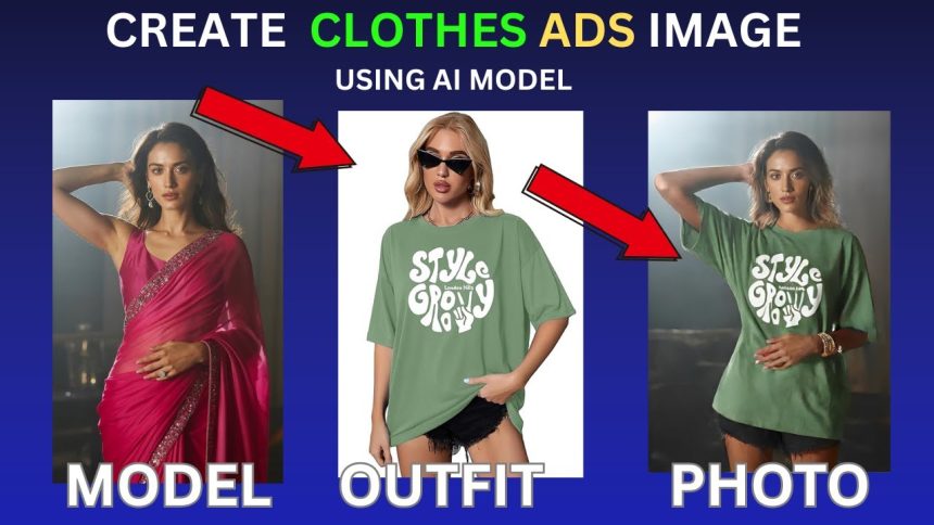 Create Clothes Ads Image With Ai Model | Make Money From Affiliate Marketing Using Ai | CGI Ai Ads
