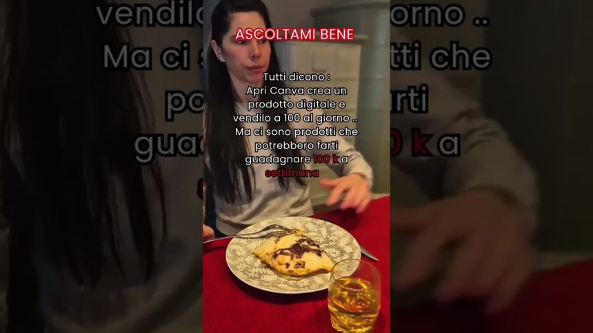 Se vuoi sapere come crearti una seconda entrata con l’affiliate marketing vai nella mia bio dove