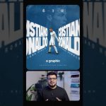 Create Ronaldo Sports Poster in Photoshop #graphicdesign #designtips