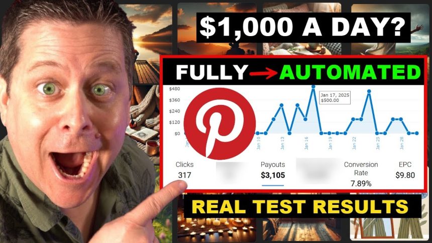 $500 A Day Pinterest Affiliate Marketing – Secret AI Method!