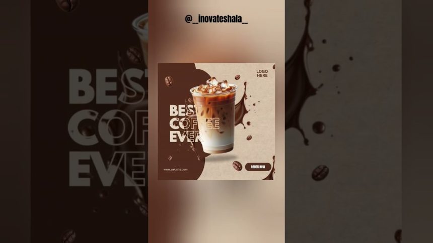 DAY-21/25 of Social media post design in canva✨️#socialmediapostincanva #canva #canvatutorial