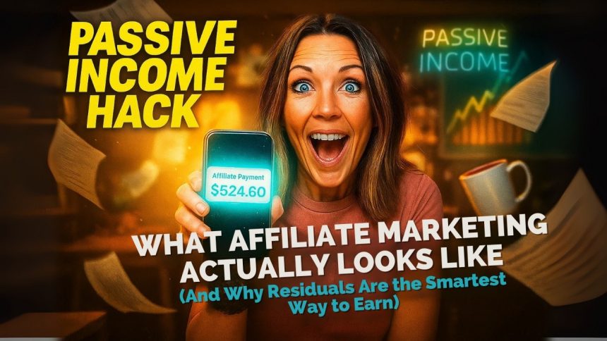 What Affiliate Marketing Actually Looks Like (And Why Residuals Are the Smartest Way to Earn)