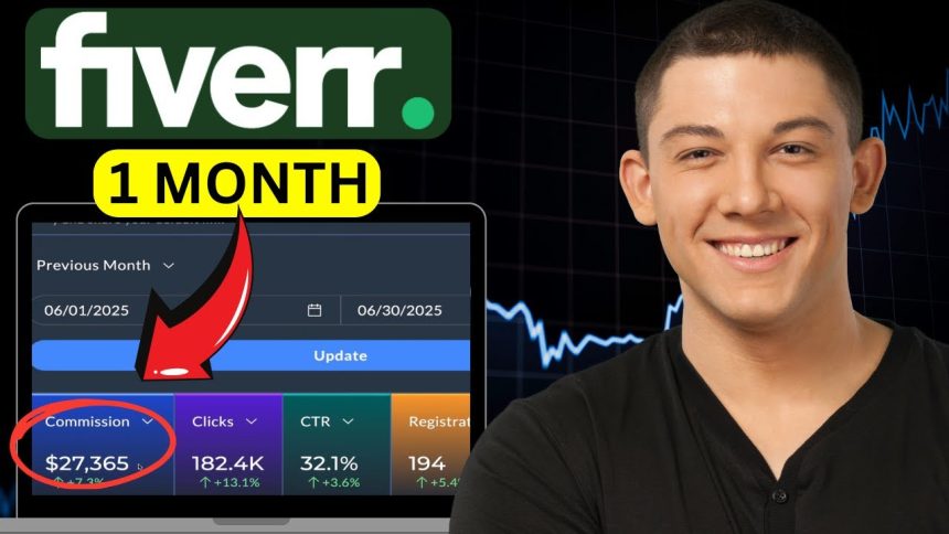 How I Made +$27K/Month With Fiverr Affiliate Program (FREE TRAFFIC)
