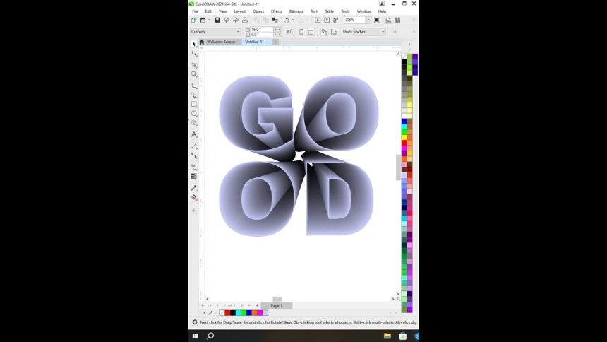 Coreldraw Tutorial – Bland Tool For More Tips and Tricks