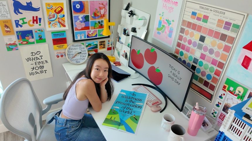 life as a graphic designer in LA | latest projects, apartment hunting drama (with prices), art shop!