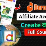 How to create daraz affiliate account 2025 | Daraz affiliate marketing tutorial | HD TECH BD #daraz