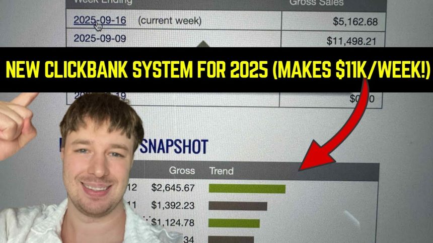 How I Made $11,498 in Just 7 Days With Clickbank Affiliate Marketing