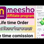 Meesho affiliate marketing से कितना पैसा कमाया ? // meesho affiliate marketing earning proof