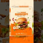 Burger Poster Design in Photoshop | Graphic Design Tutorial