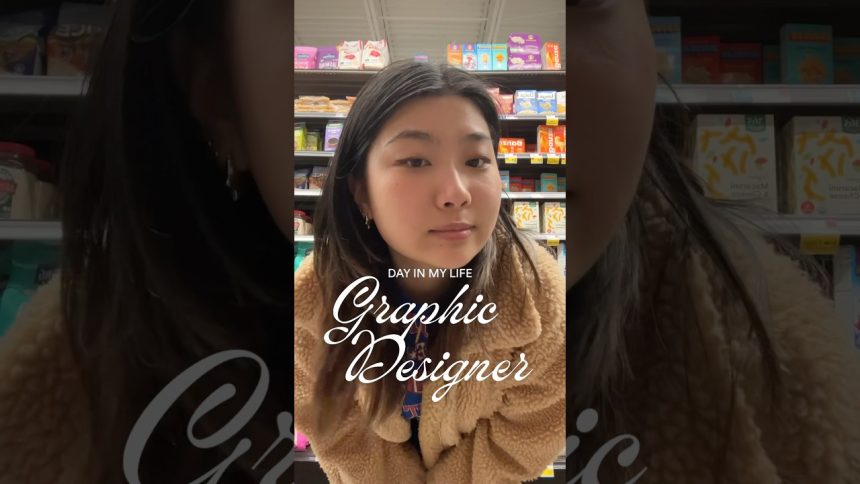Day in my life as a freelance graphic designer! 👩‍💻