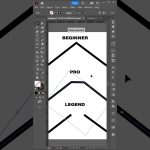 AdobeIllustrator : Different between Beginner graphic designer and pro and legend graphic designer.!