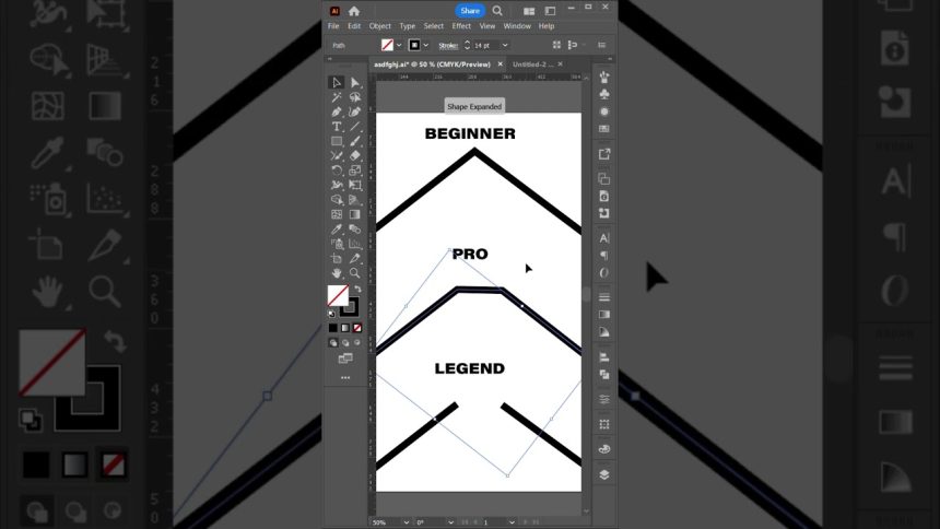AdobeIllustrator : Different between Beginner graphic designer and pro and legend graphic designer.!
