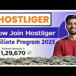 How to Join Hostliger Affiliate Program | Earn Money Online with Hostliger Affiliate #Hostliger