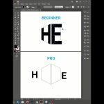 beginner vs pro #legalgraphics #graphicdesign #illustrator #logo #design #logodesign