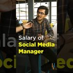 How Much Does A Social Media Manager Make ? | Salary Of Social Media Manager #Shorts #simplilearn