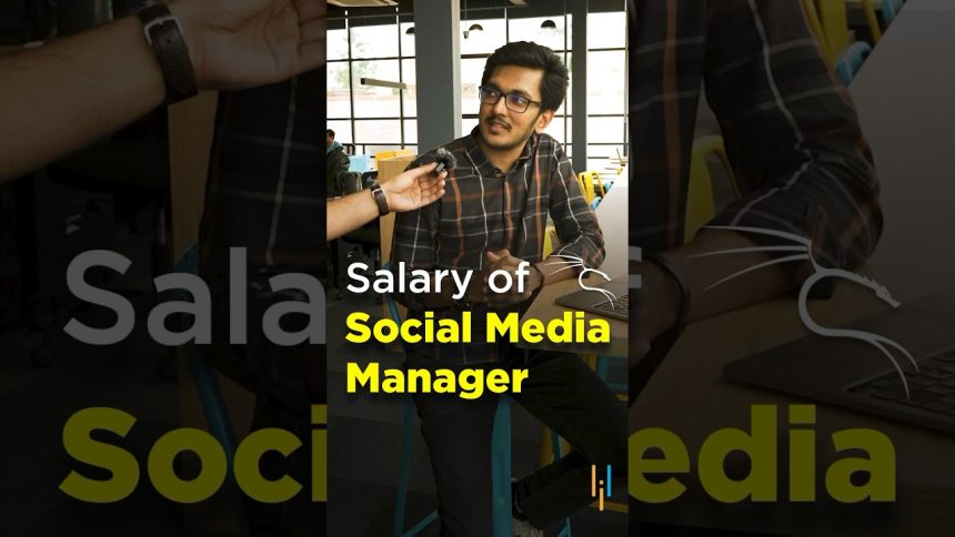 How Much Does A Social Media Manager Make ? | Salary Of Social Media Manager #Shorts #simplilearn