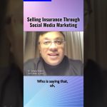 Selling Insurance Through Social Media Marketing #shorts