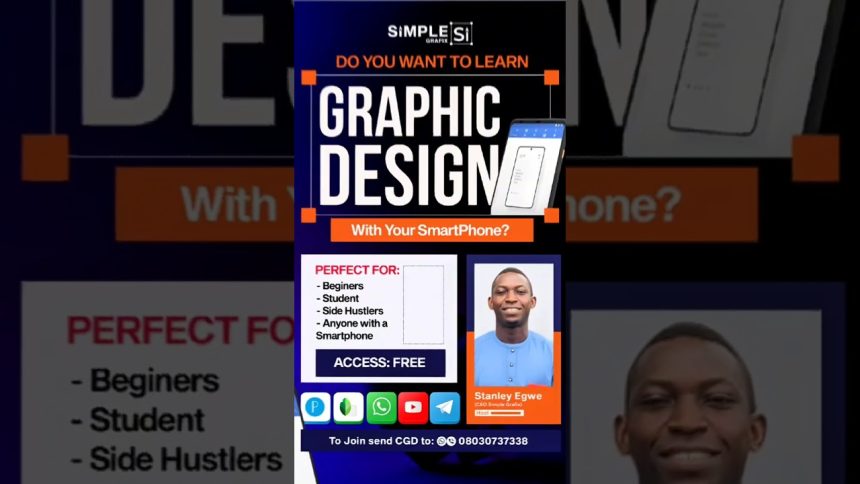 LEARN GRAPHIC DESIGN WITH YOUR SMARTPHONE. #graphicdesign #smartphone #design #learning #android