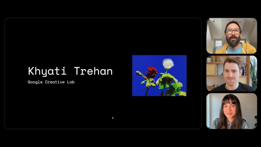 How a Graphic Designer uses AI Studio for Interactive Art