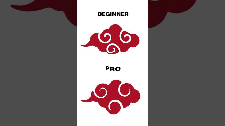 AdobeIllustrator : Different between Beginner graphic designer and professional graphic designer..!!
