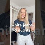 Affiliate links – I earn commission on purchases made through my links | White jeans outfits 🐣🌸🌱