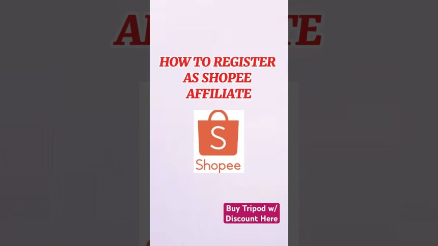 Shopee Affiliate Program Step by Step Registration Tutorial Earn Extra Income Online Thru Commission