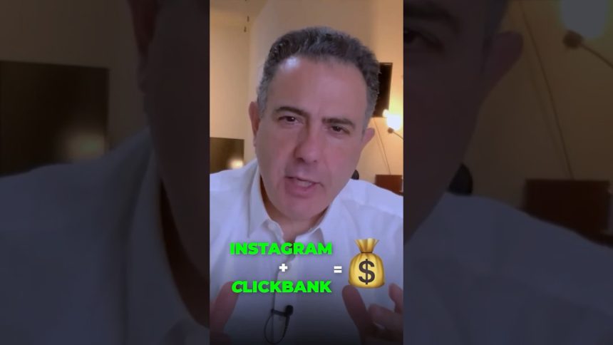 Instagram + Clickbank Affiliate Marketing = Money Online